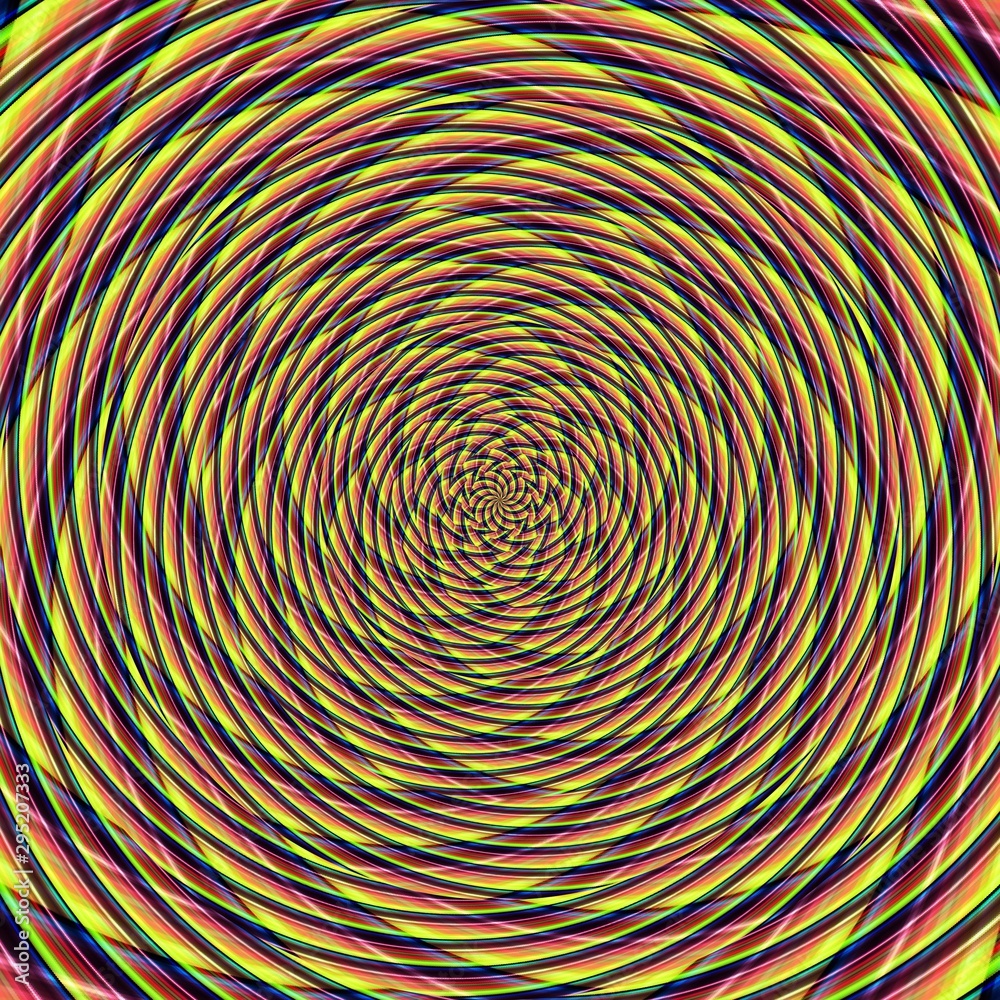 Illusion background spiral pattern zig-zag, design hypnotic. Illusion background spiral pattern zig-zag, design hypnotic.