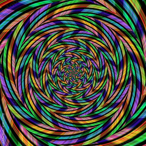 Spiral swirl pattern background abstract, decoration.
