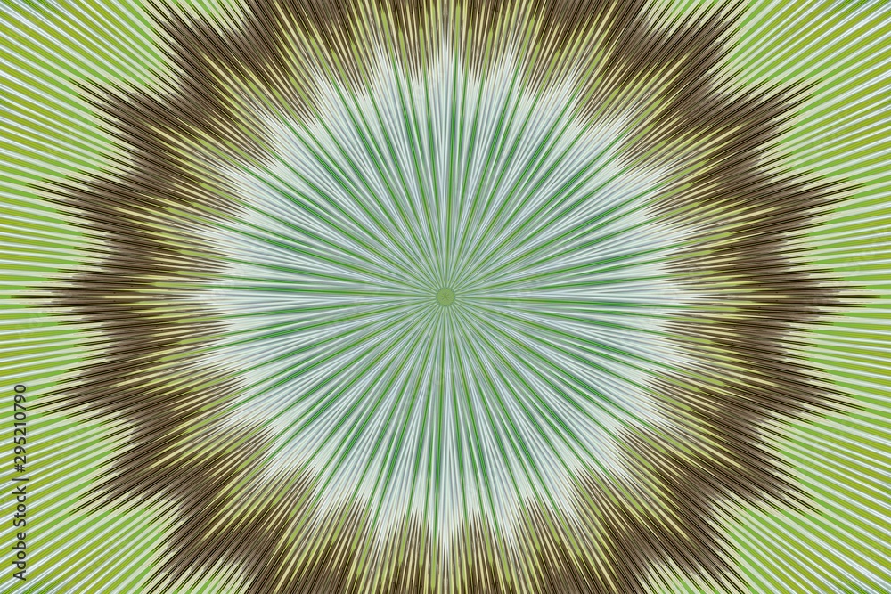 Fototapeta premium green flower spring pattern floral. geometric.