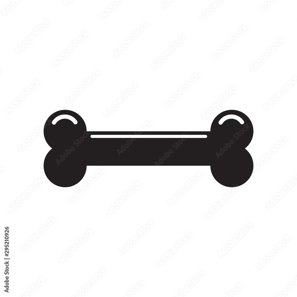 bone illustration icon logo vector template bone illustration icon logo vector template