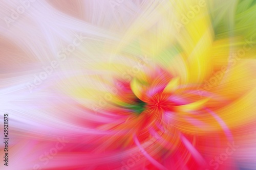 floral fractal background p...