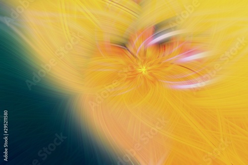 yellow background rays patt...