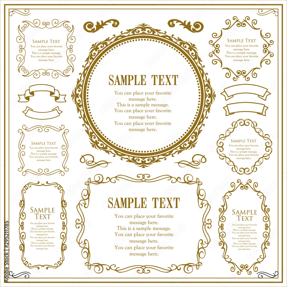 グラフィー素材、ラグジュアリー、テンプレート、【コピースペース】