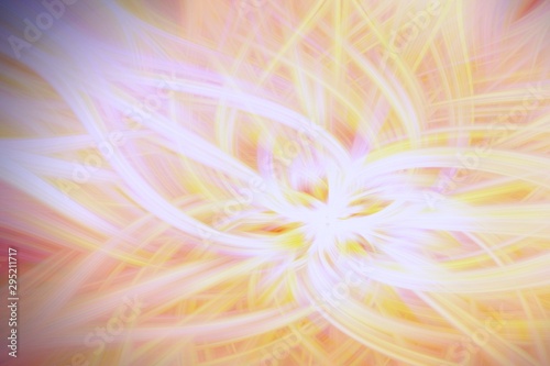 yellow background rays pattern blur. abstract swirl.