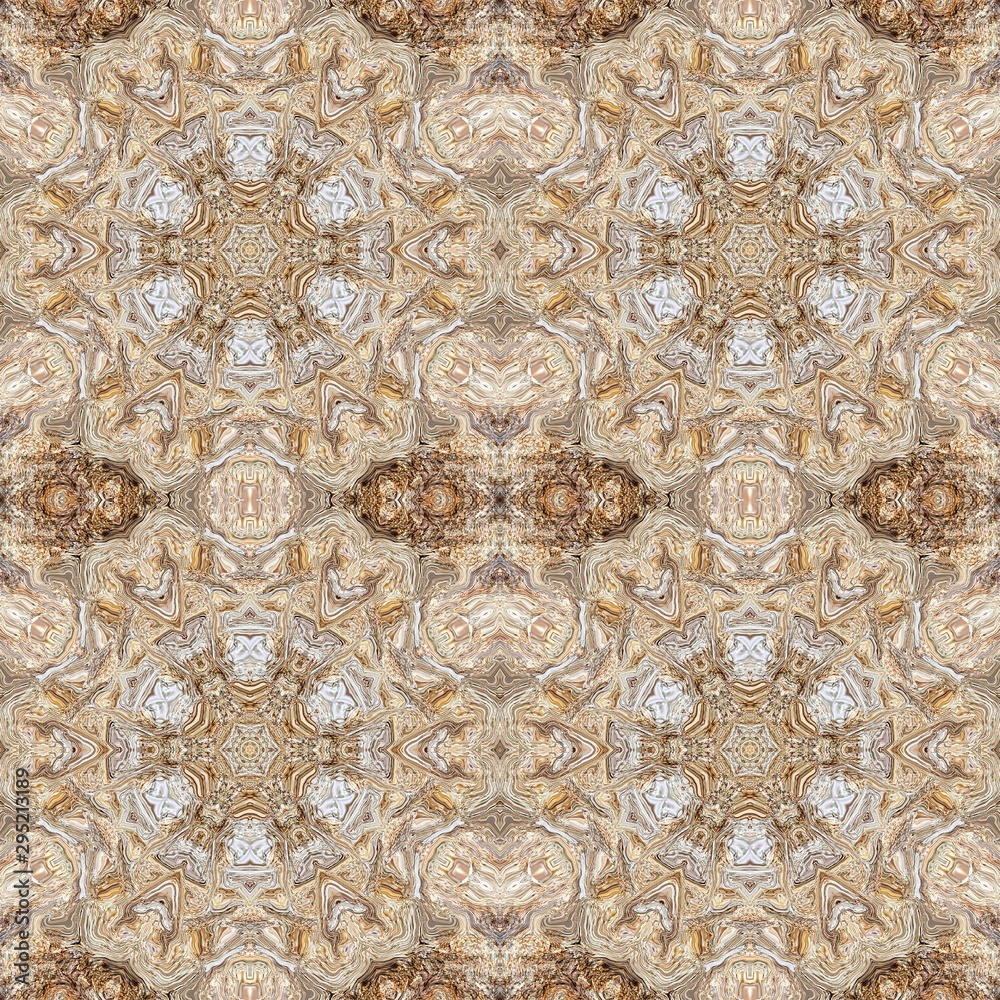 marble texture granite kaleidoscope abstract. floor.