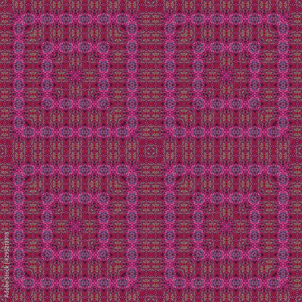kaleidoscope purple geometric pattern abstract. art design.