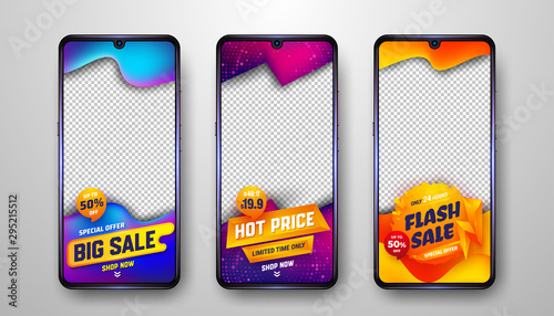 Creative social media story templates for promotion and sales advertising. social media templates to advertise your products with editable backgrounds.