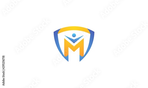 m security people logo