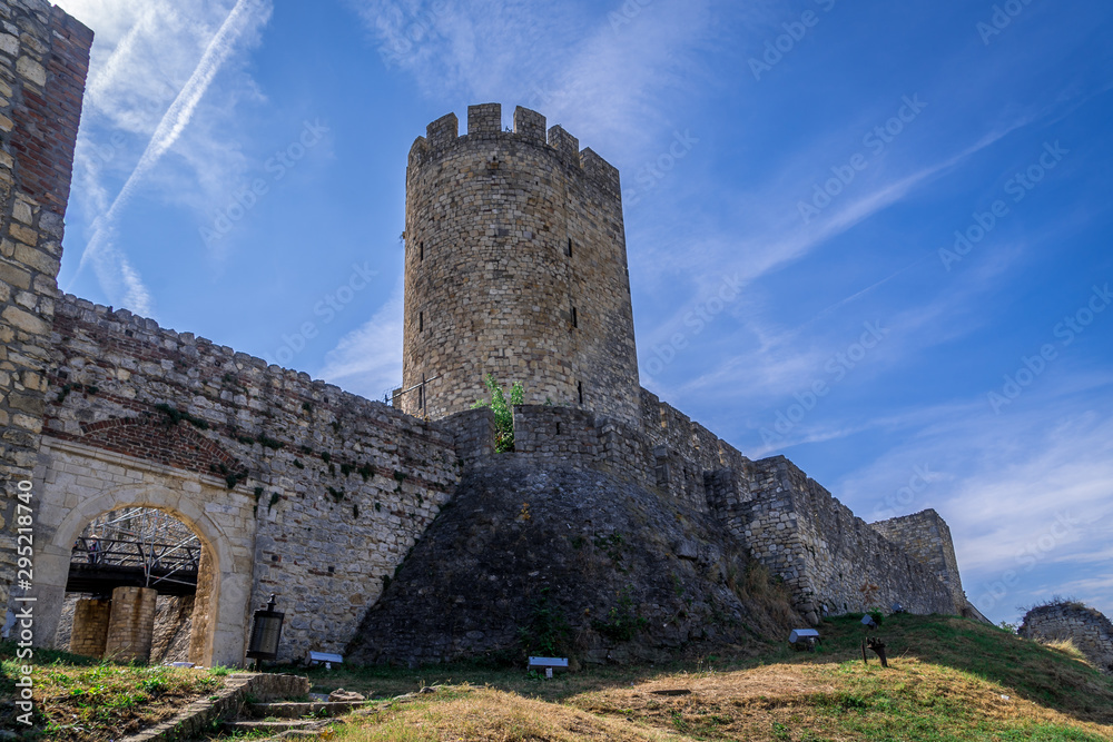 View of the Castellan Tower in Belgrade Castle in Serbia former Yugoslavia View of the Castellan Tower in Belgrade Castle in Serbia former Yugoslavia