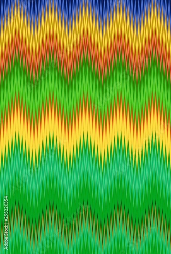 chevron zigzag pattern multicolored background. mosaic.