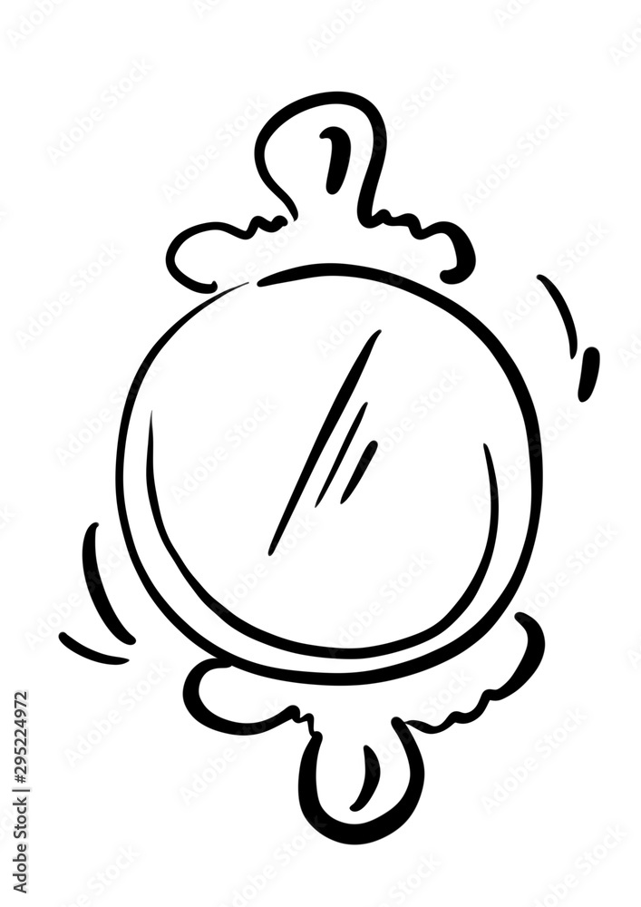 Obraz premium Pictograph of mirror for template logo, icon, and identity designs.
