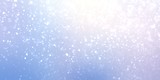 Winter snow light abstract background. Outside template. Defocused soft natural illustration.