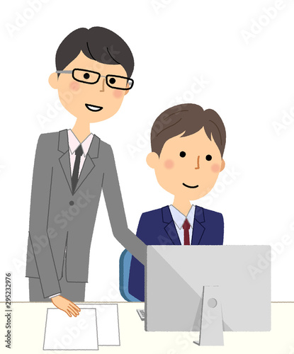 ビジネスシーン　PC