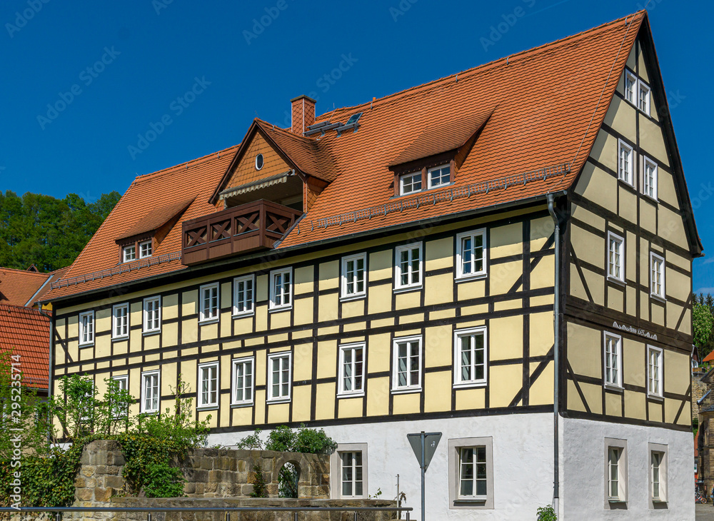 Fototapeta premium Fachwerkhaus in Deutschland