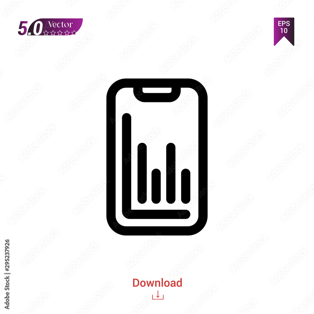 Outline smartphone icon. smartphone icon vector isolated on white background. Graphic design, material-design, mobile application, logo, user interface. EPS 10 format vector Outline smartphone icon. smartphone icon vector isolated on white background. Graphic design, material-design, mobile application, logo, user interface. EPS 10 format vector