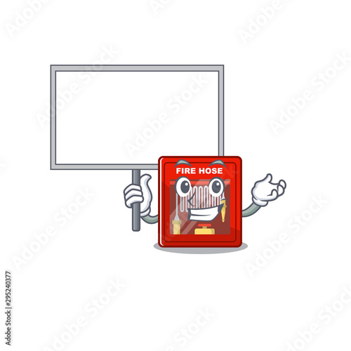 Bring board fire hose cabinet on the mascot