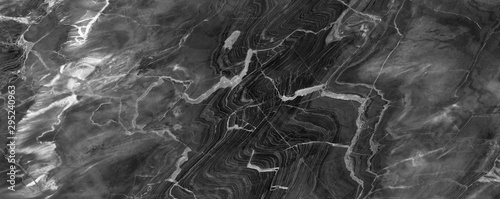 Panel kuchenny z motywem Black marble texture background with white veins, Black marble natural pattern for background, Abstract black white and gold, Black and white marble for ceramic wall and floor tiles.