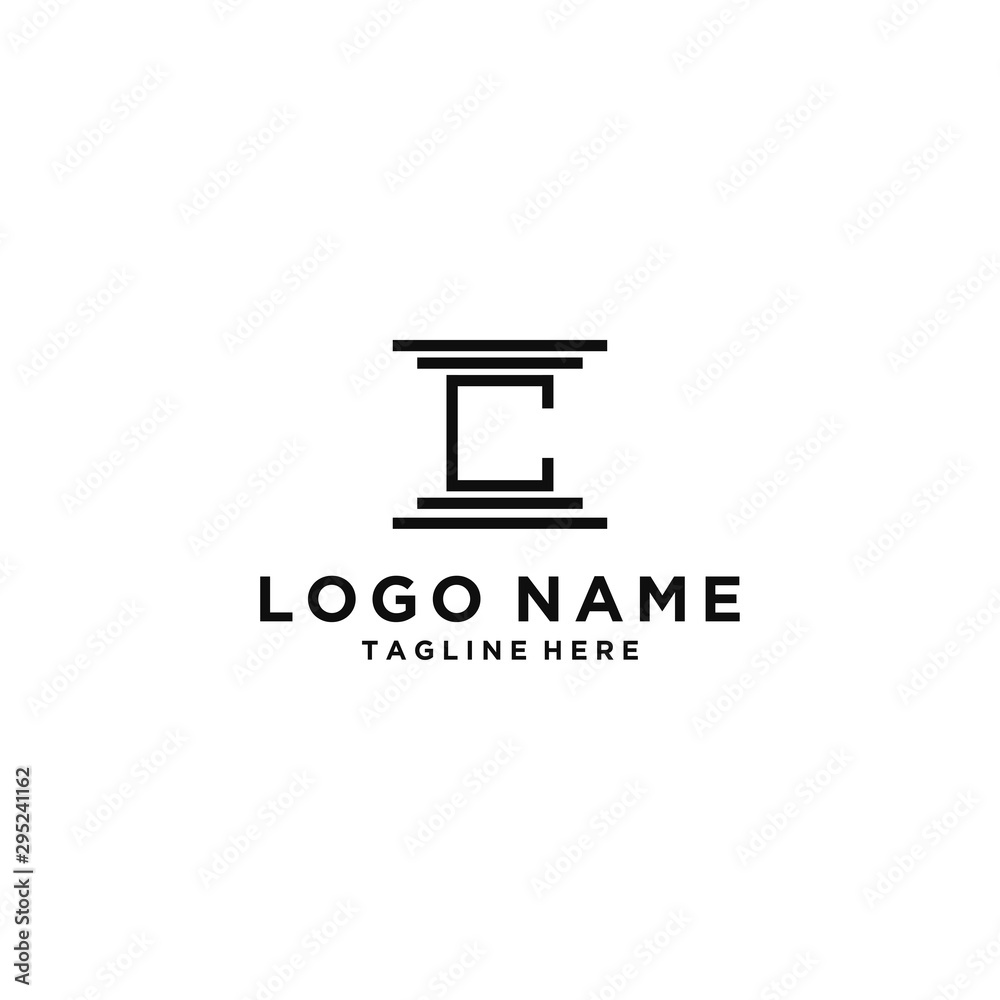 logo design inspiration for companies from the initial letters of the C logo icon. -Vector logo design inspiration for companies from the initial letters of the C logo icon. -Vector