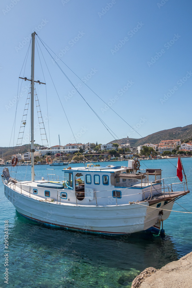 Traditional Turkish boat, Datca