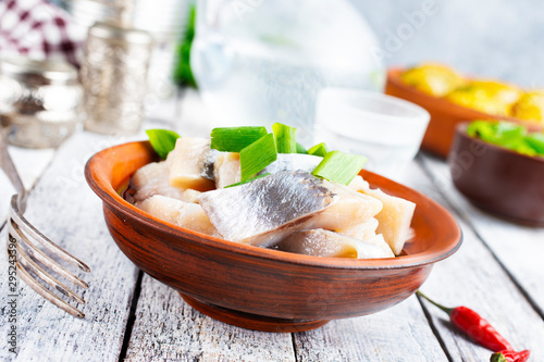 herring with potato