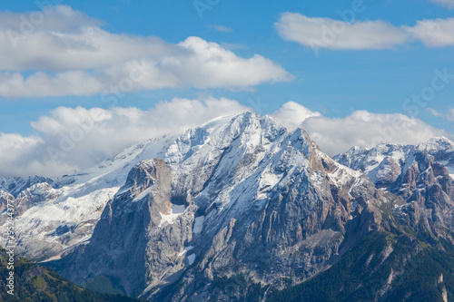 snowcapped Marmolada mountain peak in summer © Pascal Halder