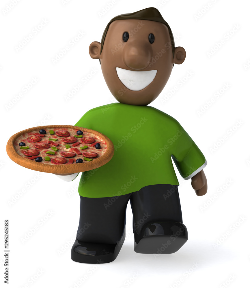 Cartoon guy - 3D Illustration Cartoon guy - 3D Illustration