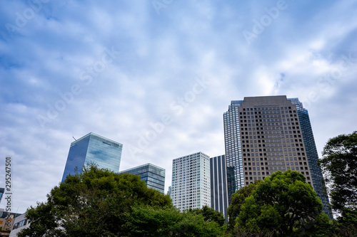 東京の風景 六本木エリアの高層ビル