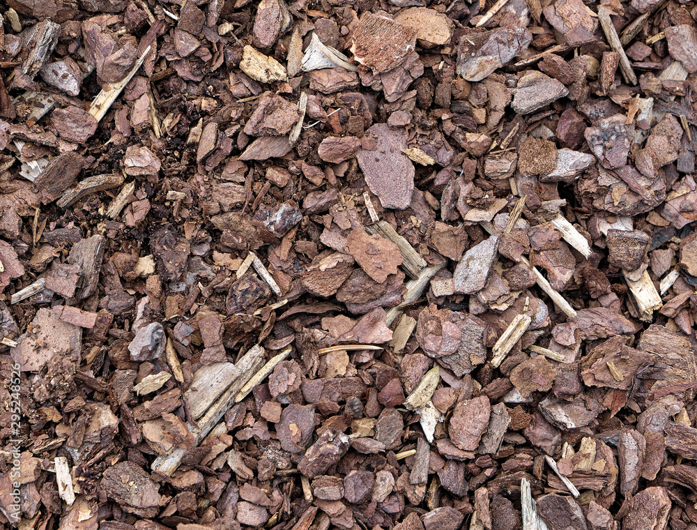 Mulch for gardening. Mulch for gardening.