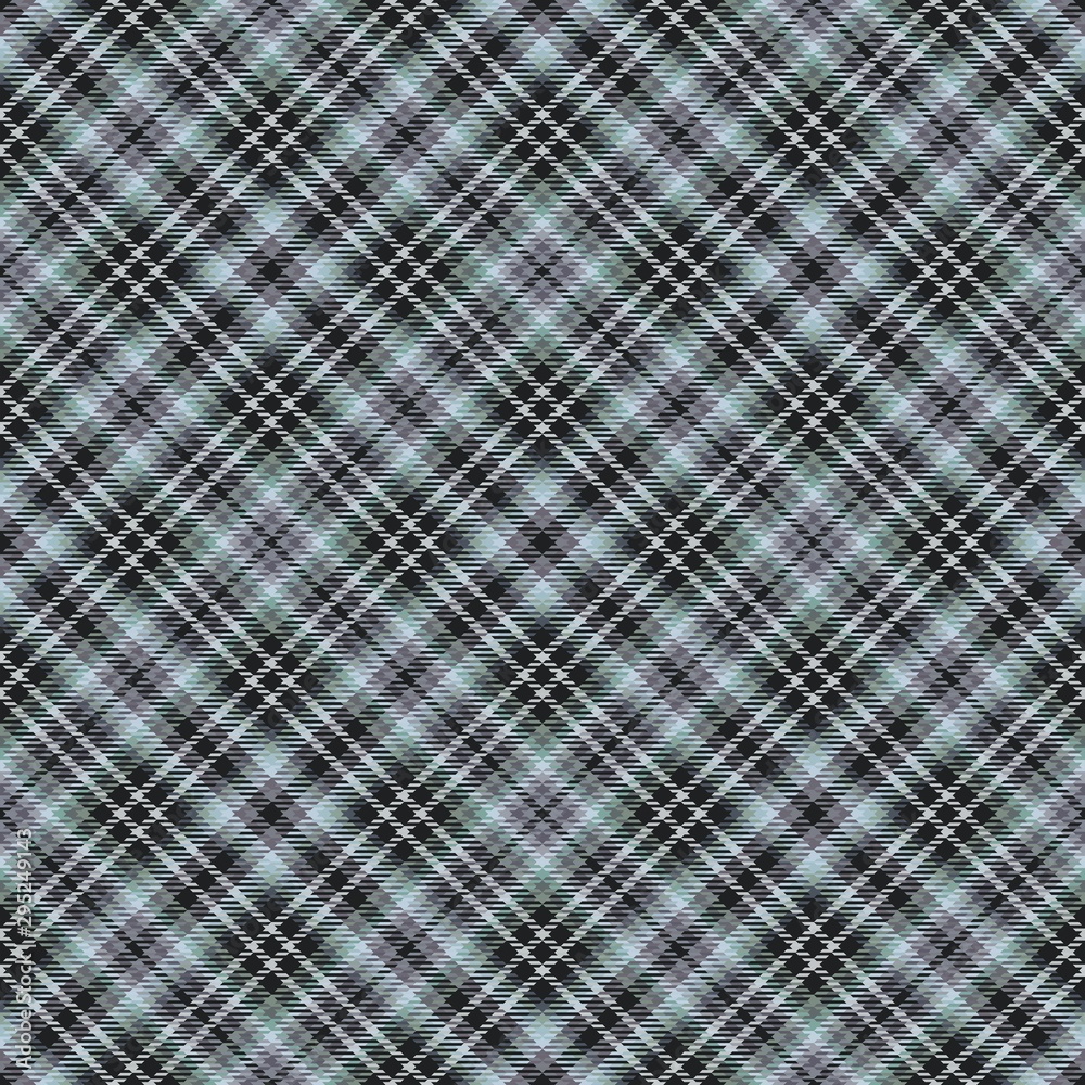 Fototapeta premium Tartan pattern, diagonal fabric background, seamless scotland.