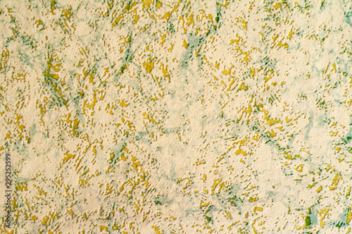 Abstract texture of yellow, green color
