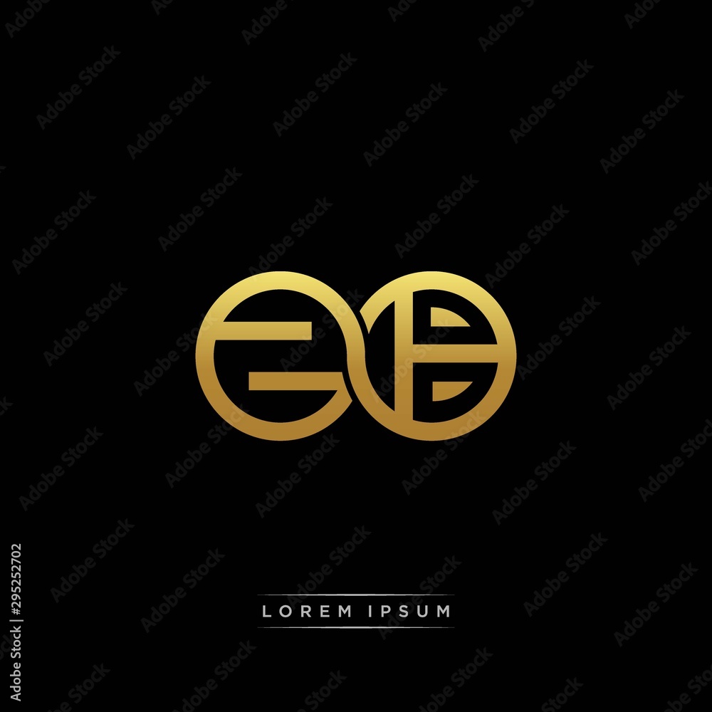ZB initial letter linked circle capital monogram logo modern template silver color version ZB initial letter linked circle capital monogram logo modern template silver color version