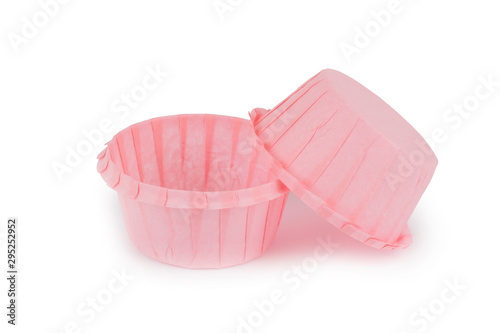 Muffin paper molds.