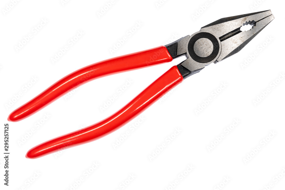 Isolated picture of pliers on a white background Isolated picture of pliers on a white background