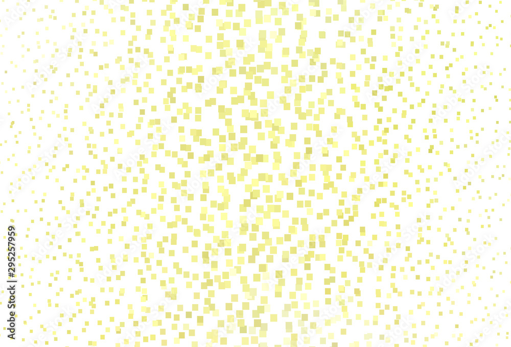 Light Yellow vector layout with lines, rectangles.