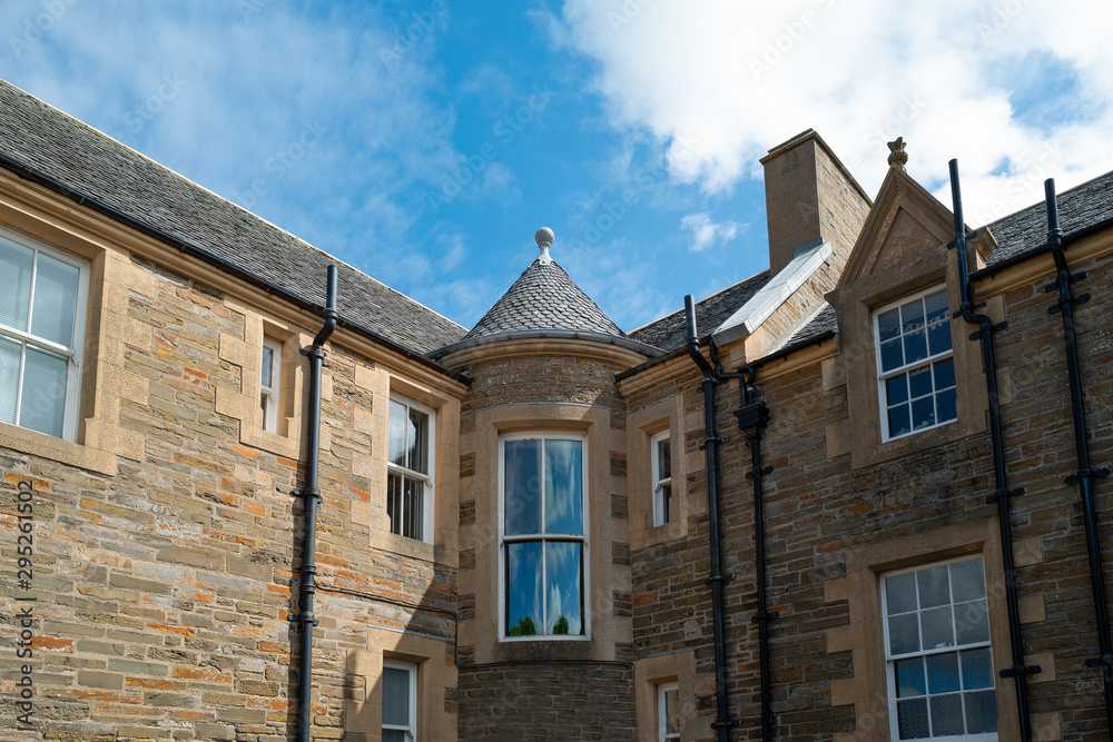 Fototapeta premium Kirkwall, the ancient capital of the Orkney islands