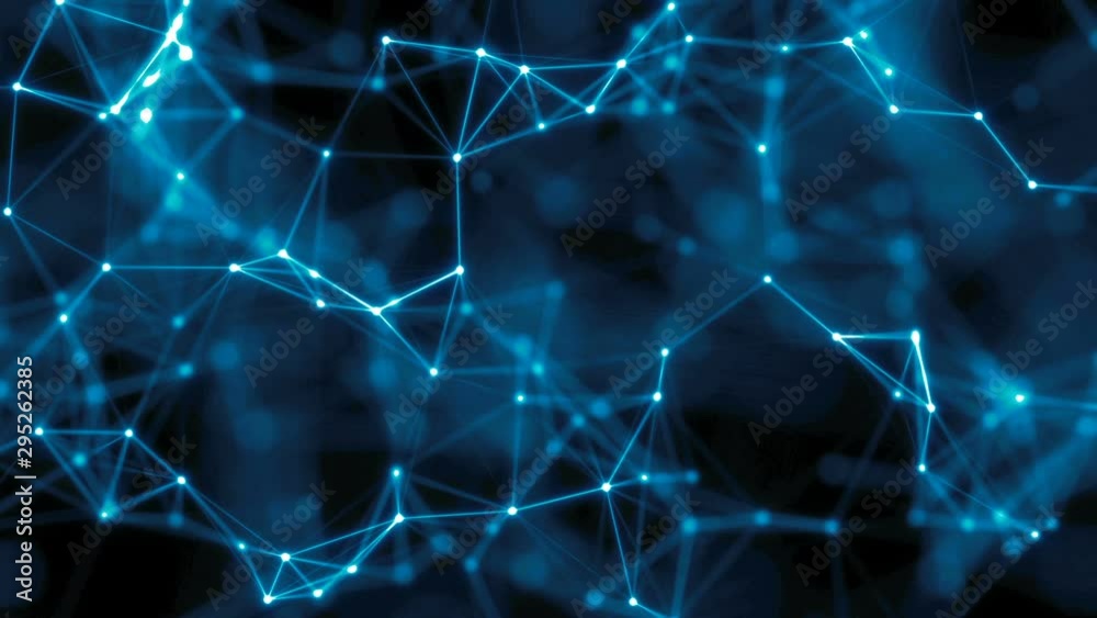 scientific network lines molecular structure background