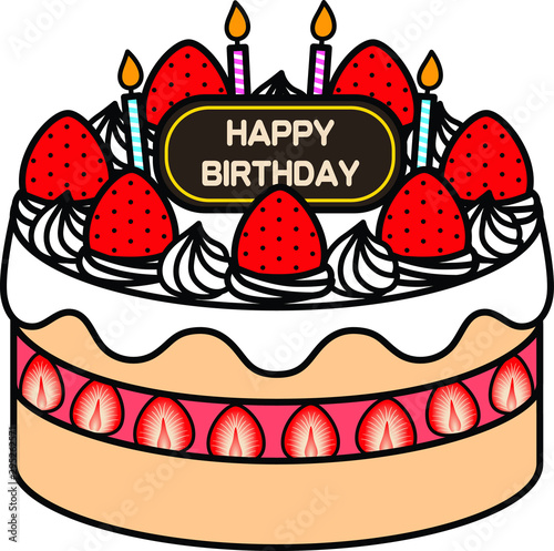 誕生日ケーキ