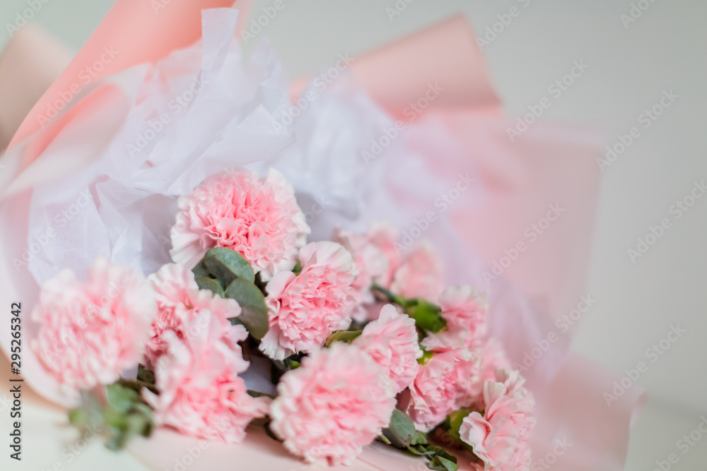 Fototapeta premium Beaufitul Mother Day Carnation Bouquet