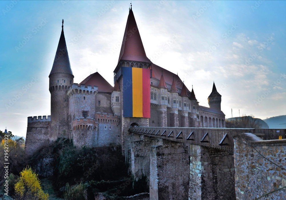 Fototapeta premium Corvin's castle from Hunedoara