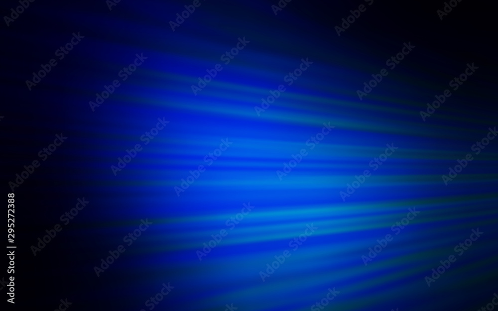 Fototapeta premium Dark BLUE vector pattern with sharp lines. Modern geometrical abstract illustration with Lines. Best design for your ad, poster, banner.