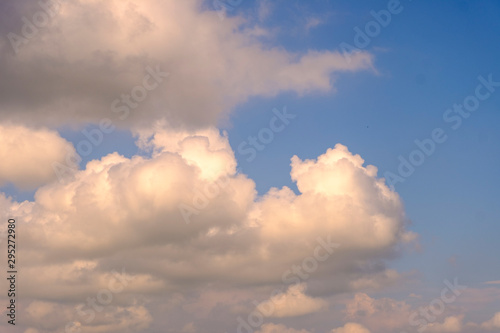 blue sky with clouds