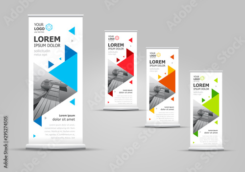 Roll up banner set