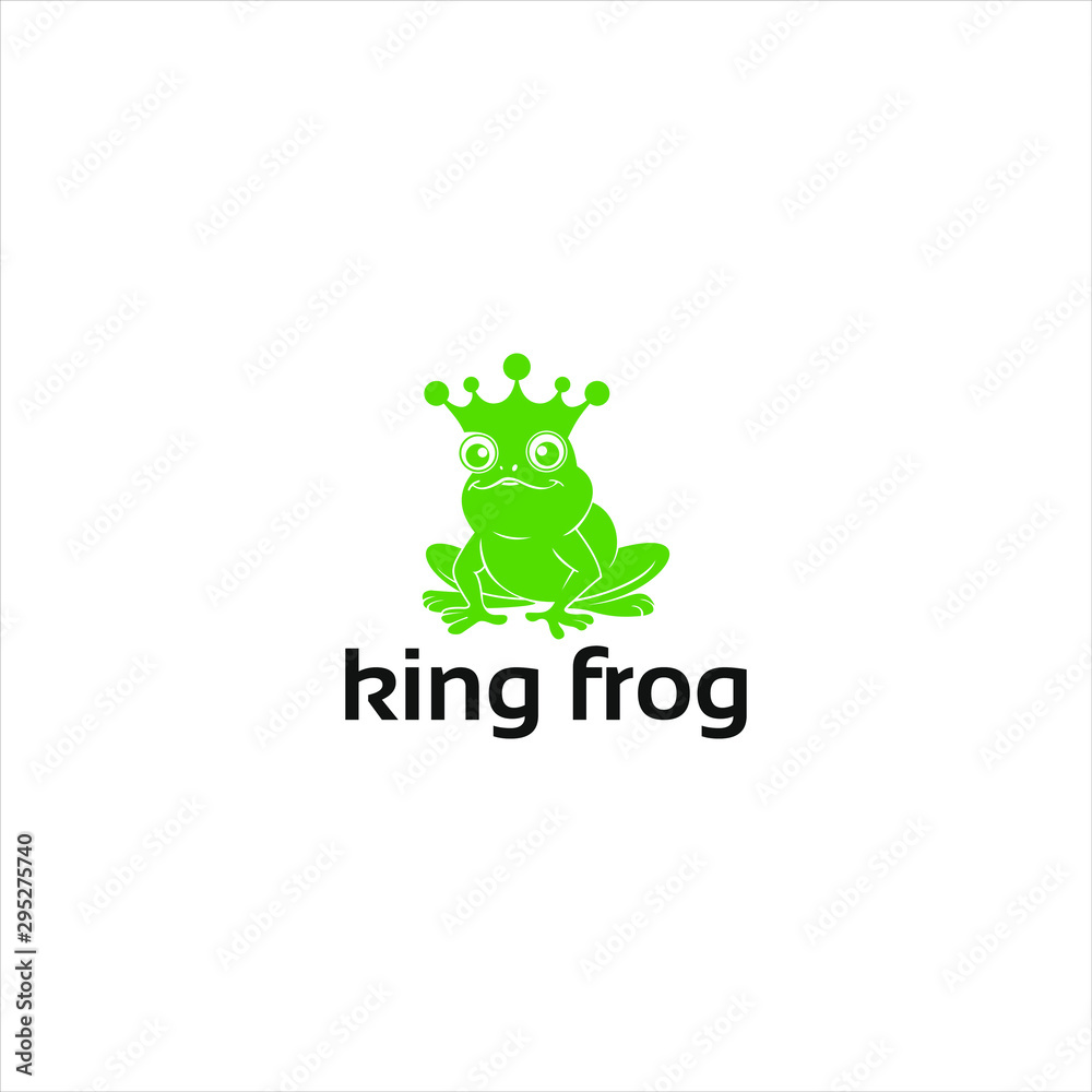 King frog logo design for shirts and labels King frog logo design for shirts and labels