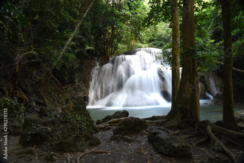 Huai Mae Khamin Waterfall  Thailand