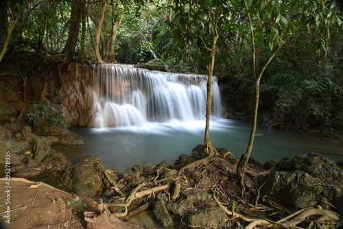 Huai Mae Khamin Waterfall  Thailand