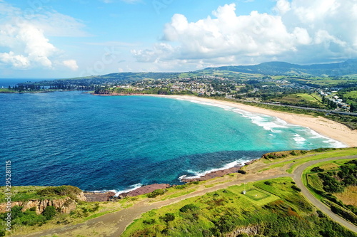 Australian beach town of Kiama