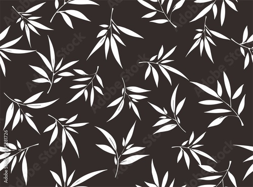 Very good bamboo leaf composition design