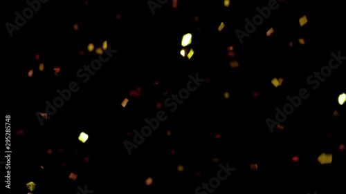 Confetti background for different events. It is suitable for creation of highly high-quality transitions and effects.  photo