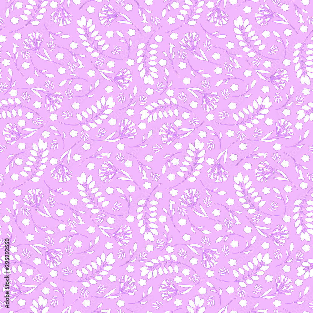 botanical seamless pattern. eps10 vector illustration. hand drawing botanical seamless pattern. eps10 vector illustration. hand drawing