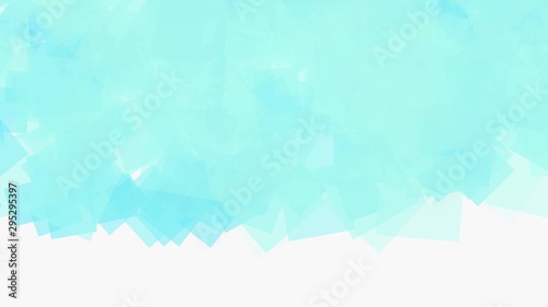 抽象　背景　四角　水彩　淡い　色 　水色　青緑